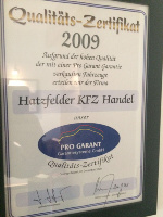 Qualitätszertifikat 2009